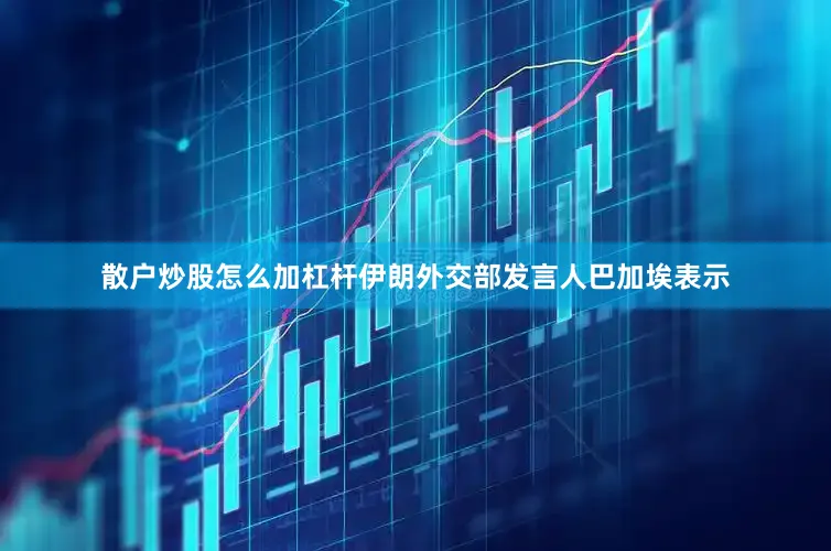 散户炒股怎么加杠杆伊朗外交部发言人巴加埃表示